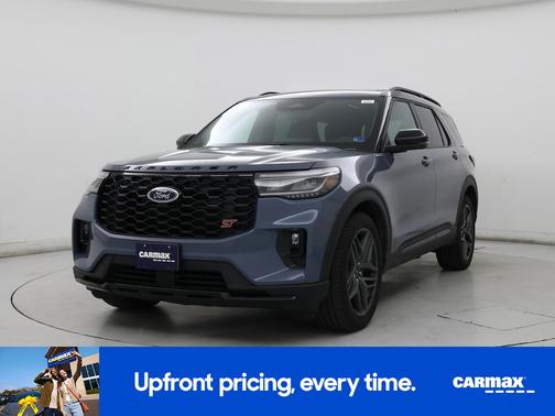 Blue 2025 Ford Explorer ST