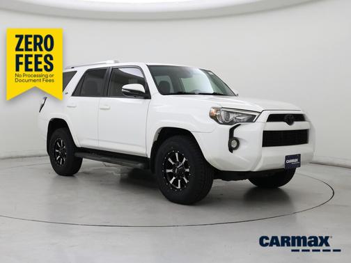 White 2018 Toyota 4Runner SR5 Premium