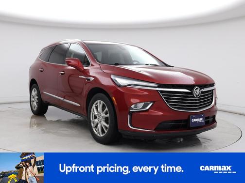Red 2023 Buick Enclave Essence