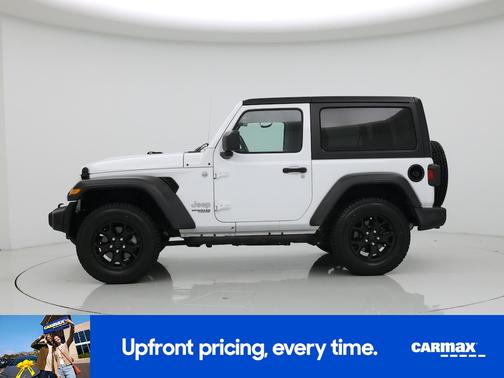 White 2020 Jeep Wrangler Sport S