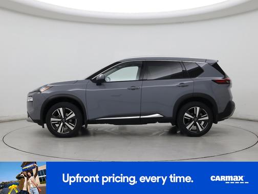 Gray 2023 Nissan Rogue Platinum