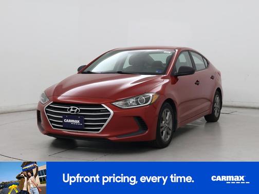 Red 2017 Hyundai ELANTRA SE