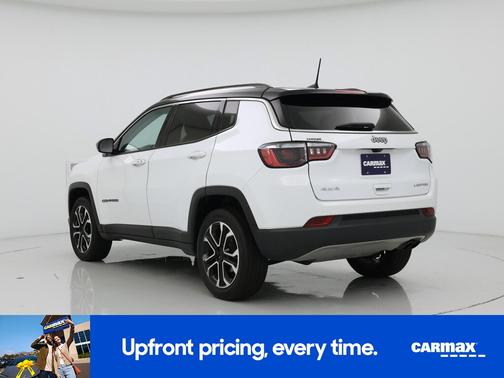 White 2022 Jeep Compass Limited