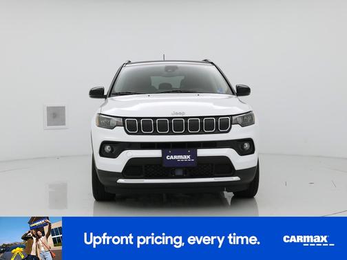 White 2022 Jeep Compass Limited