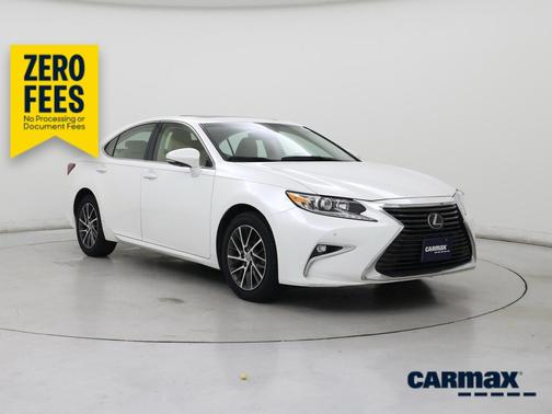 White 2017 Lexus ES 350