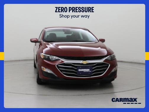 Red 2019 Chevrolet Malibu LT