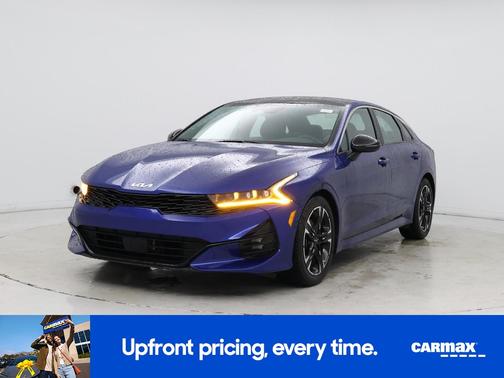 Blue 2022 Kia K5 GT-Line