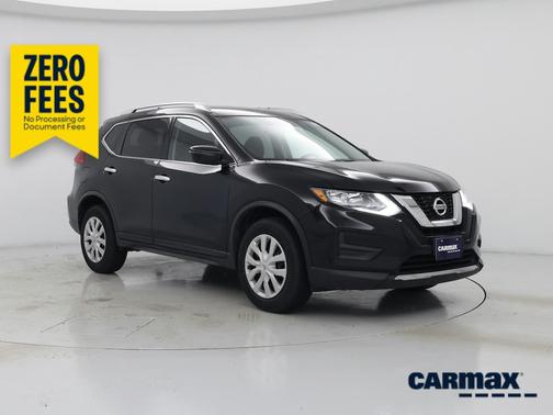 Black 2017 Nissan Rogue S