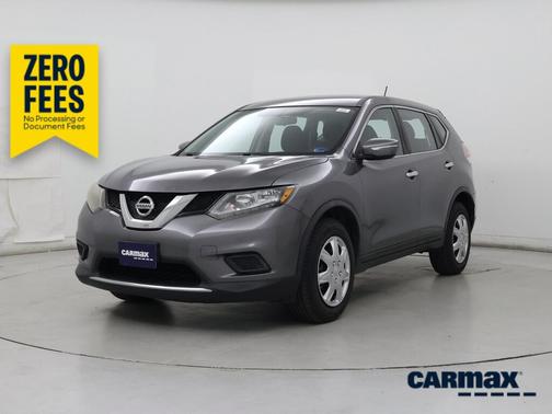 Gray 2015 Nissan Rogue S
