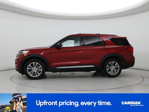 Red 2023 Ford Explorer Limited