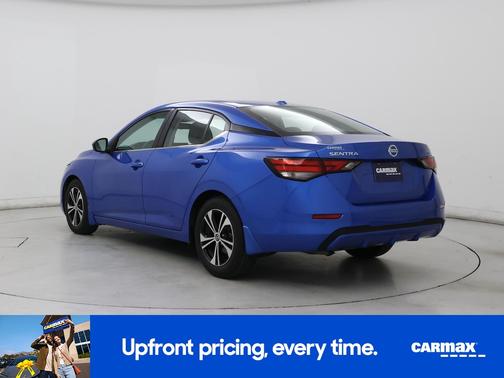 Blue 2021 Nissan Sentra SV