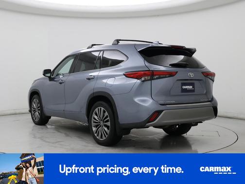 Blue 2021 Toyota Highlander Platinum