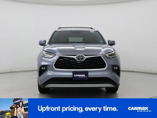 Blue 2021 Toyota Highlander Platinum
