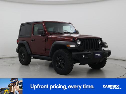 Burgundy 2021 Jeep Wrangler Willy's