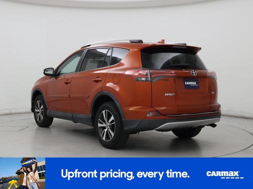 Orange 2016 Toyota RAV4 XLE