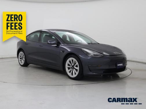 Gray 2022 Tesla Model 3 Long Range