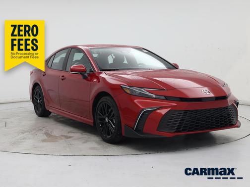 Red 2026 Toyota Camry SE