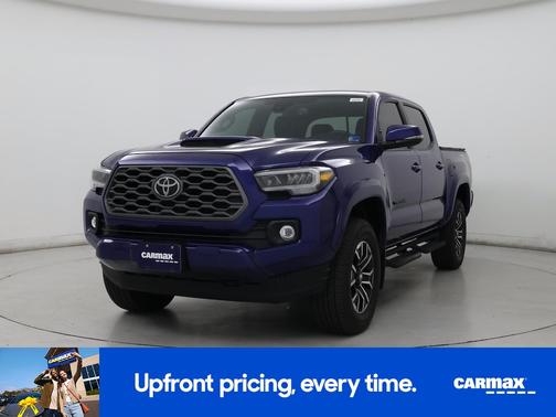 Blue 2023 Toyota Tacoma TRD Sport