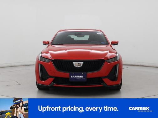 Red 2021 Cadillac CT5 V