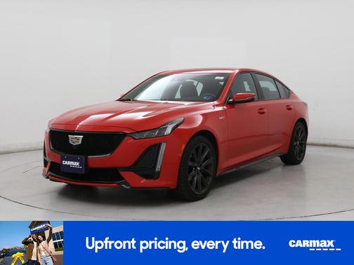 Red 2021 Cadillac CT5 V