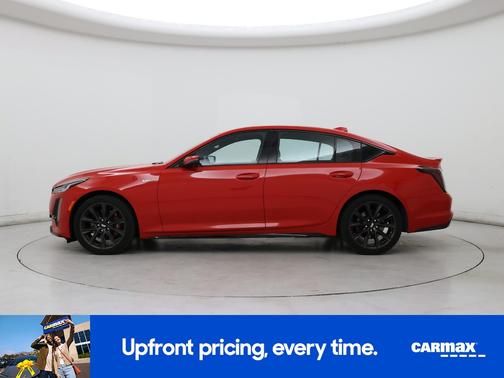 Red 2021 Cadillac CT5 V