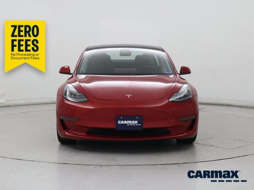 Red 2023 Tesla Model 3