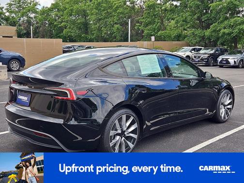 Black 2025 Tesla Model 3 Long Range