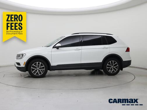 White 2021 Volkswagen Tiguan S