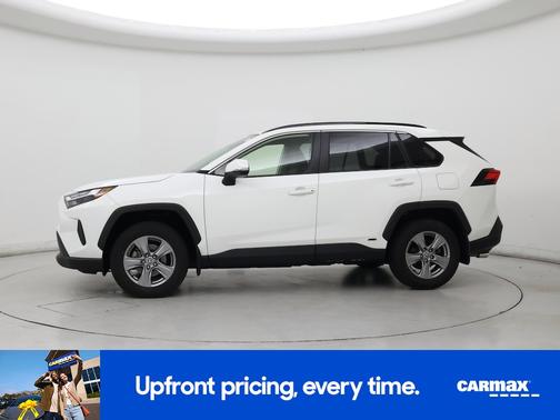 White 2024 Toyota RAV4 Hybrid XLE