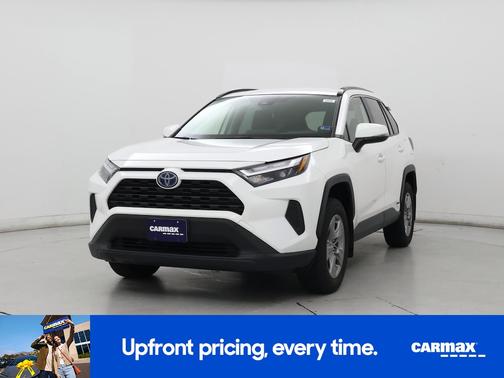 White 2024 Toyota RAV4 Hybrid XLE