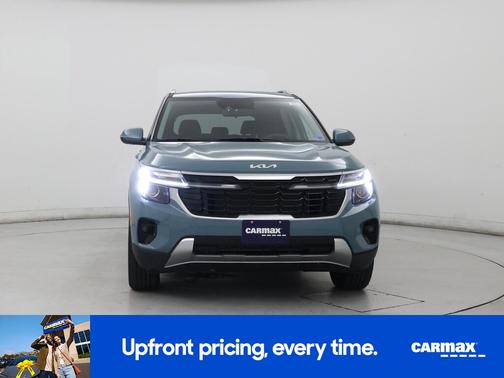 Blue 2025 Kia Seltos EX