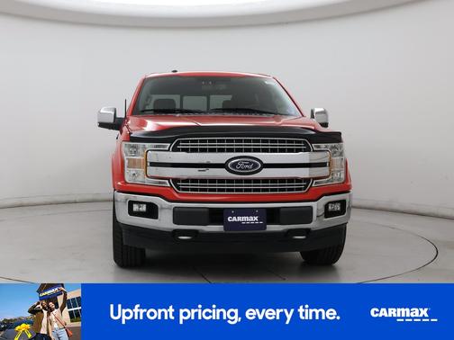 Red 2018 Ford F-150 Lariat