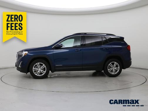 Blue 2020 GMC Terrain SLE