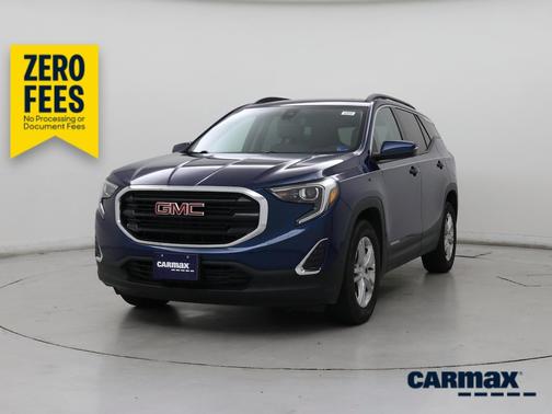 Blue 2020 GMC Terrain SLE