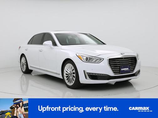 White 2017 Genesis G90 Premium