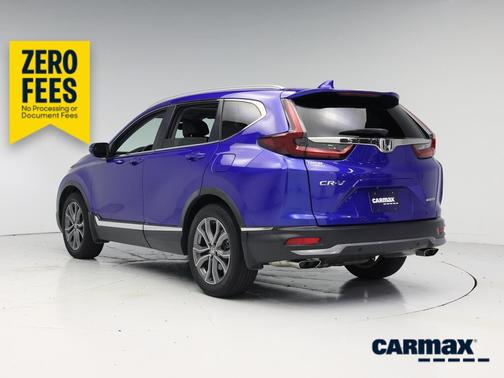 Blue 2021 Honda CR-V Touring
