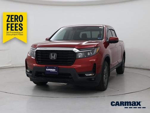 Red 2022 Honda Ridgeline RTL-E