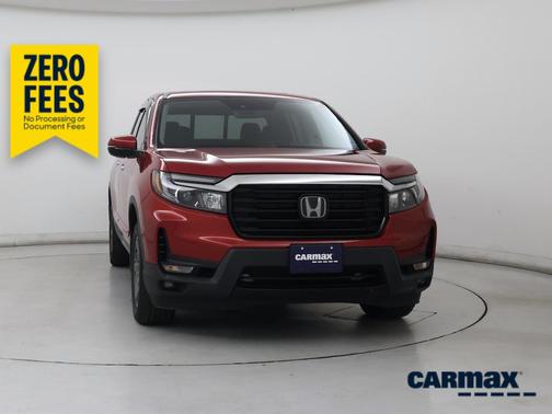 Red 2022 Honda Ridgeline RTL-E