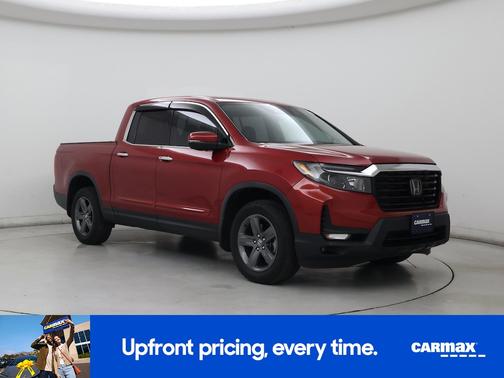 Red 2022 Honda Ridgeline RTL-E