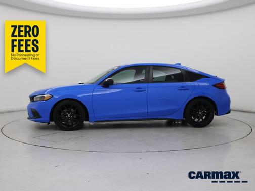 Blue 2024 Honda Civic Sport