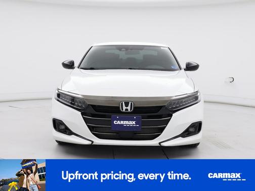 White 2021 Honda Accord Sport
