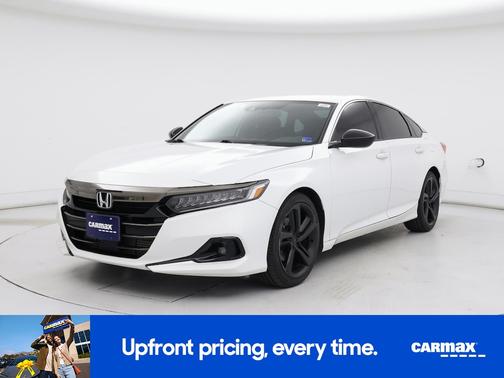 White 2021 Honda Accord Sport