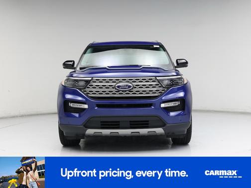 Blue 2022 Ford Explorer Limited