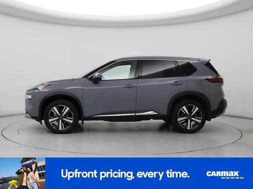 Gray 2023 Nissan Rogue Platinum