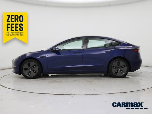 Blue 2023 Tesla Model 3