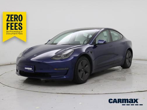 Blue 2023 Tesla Model 3