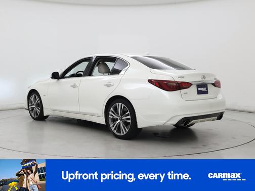 White 2020 INFINITI Q50 Sport