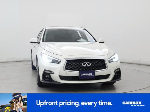 White 2020 INFINITI Q50 Sport