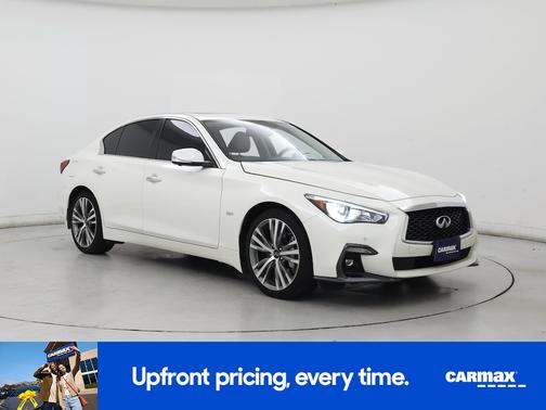White 2020 INFINITI Q50 Sport