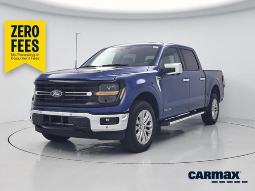 Blue 2024 Ford F-150 XLT